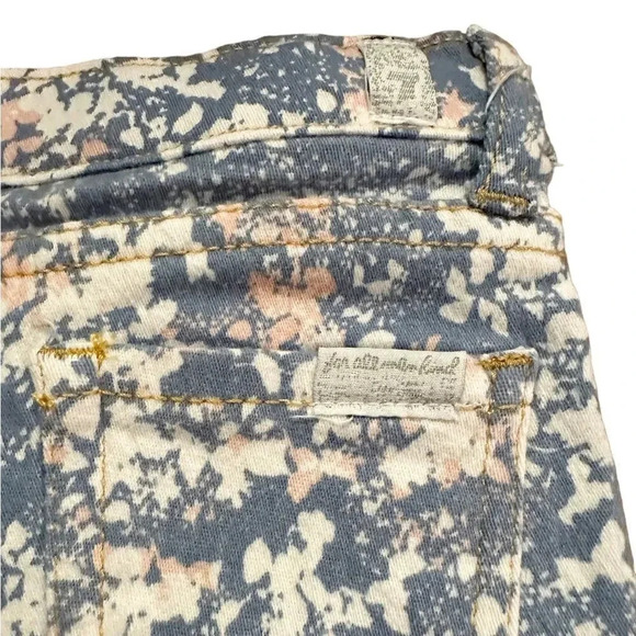 7 For All Mankind | Girls’ Splatter Skinny Jeans (4T) 👖 - Picture 4 of 7